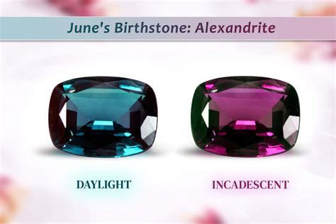 June Birthstones | Alexandrite Birthstone | Diamondrensu