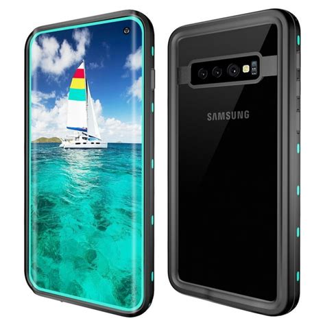 Galaxy S10 Waterproof Case, Shockproof Built-in Screen Protector Case 360? Full-Body Rugged ...