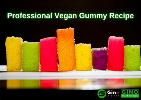 Healthy Professional Vegan Gummy Recipe | 100% Gelatin-Free