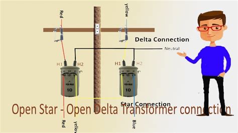 Open Star - Open Delta Transformer connection | Star Delta ...