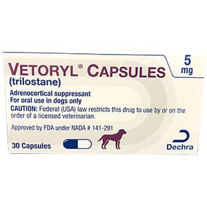 Vetoryl® for Dogs (trilostane) Capsules - Jeffers