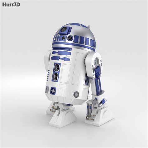 R2D2 3D model - Characters on Hum3D