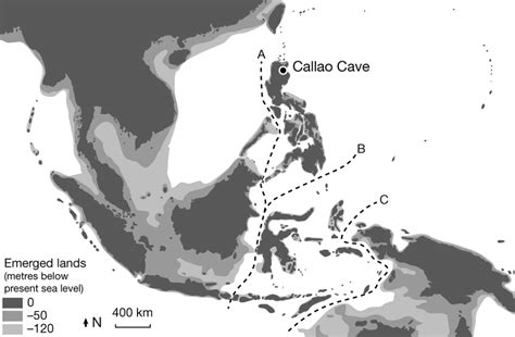 Geographical location of Callao Cave Map showing the location of Callao ...