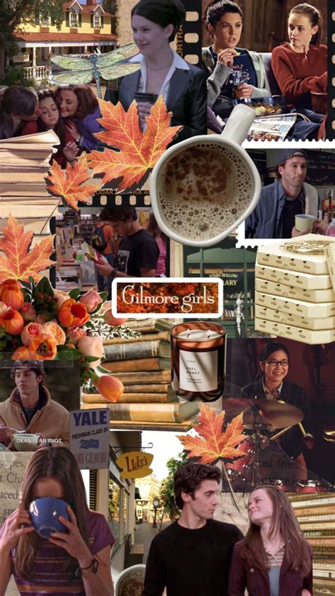 #gilmoregirls #gilmore #moodboard #collage #aesthetic #fall #inspo # ...