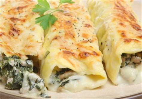 cannelloni recipe beef spinach ricotta