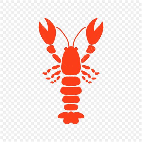 Lobster Silhouette Vector PNG, Silhouette Lobster Clip Art, Lobster Clipart, Lobster, Clipart ...