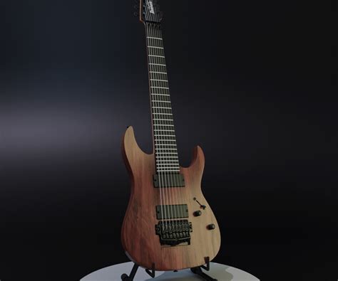 ArtStation - Ibanez 8 String Electric Guitar | Resources