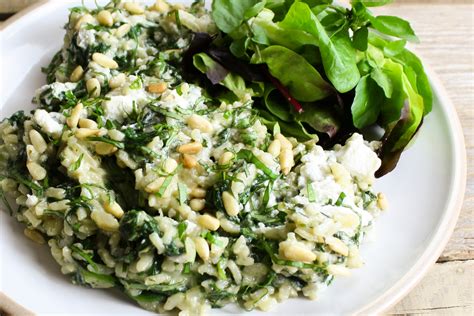 Spinach risotto recipe / Riverford