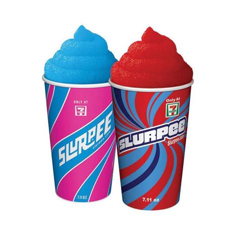 FREE 7-Eleven Slurpee today Cheaper Than Therapy liked on Polyvore featuring food, food and ...