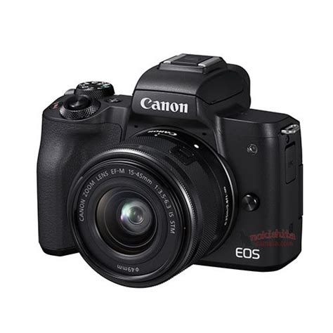 This is the Canon EOS M50, specifications and image leaked (4K, new raw file format, viewfinder)