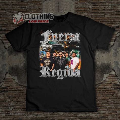 Fuerza Regida Tour 2023 T-Shirt, Fuerza Regida Concert Merch Adult ...