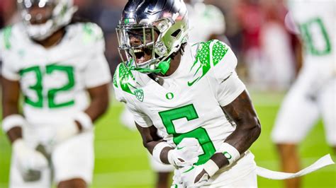 Khyree Jackson stirs up Oregon’s rivalry vs. Washington at NFL Combine