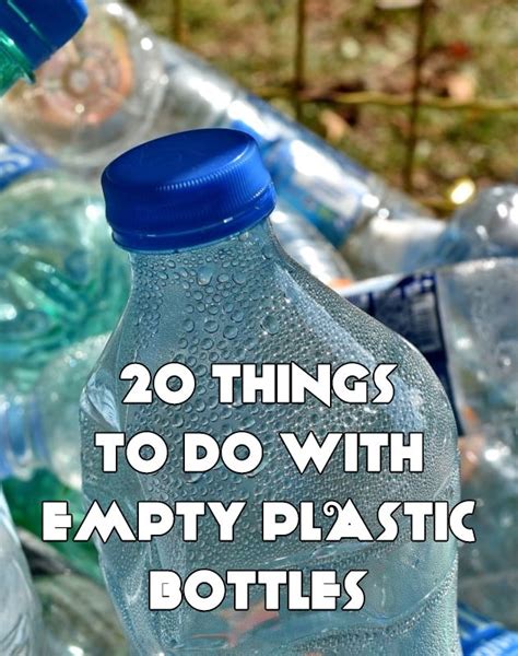 20 Cool Things To Do With Empty Plastic Bottles | Empty plastic bottles, Reuse plastic bottles ...