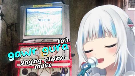 playlist of gawr gura singing filipino music (ai covers) - YouTube