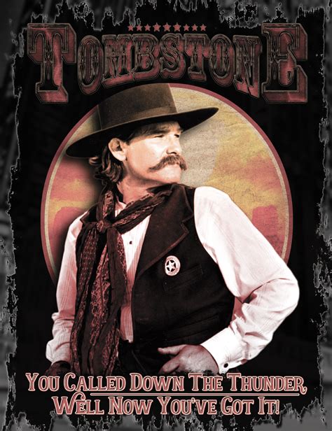 Wyatt Earp Tombstone Movie T-Shirt | Tombstone movie, Wyatt earp ...