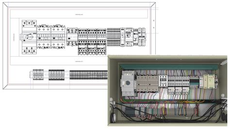 Intelligent Electrical Control Panel Design | Solid Edge