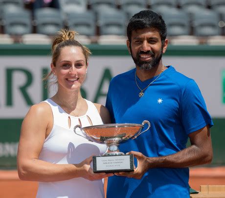 Gabriela Dabrowski Rohan Bopanna Mixed Doubles Editorial Stock Photo ...