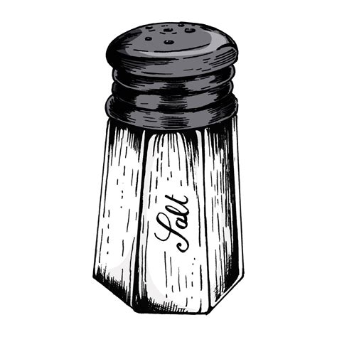 Hand drawn salt shaker - Download Free Vectors, Clipart Graphics ...