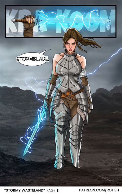 "Stormy Wasteland" (3-page fan comic for Eternum) : r/AVN_Lovers