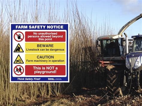 Farm Safety Signs | Vambeck Signs