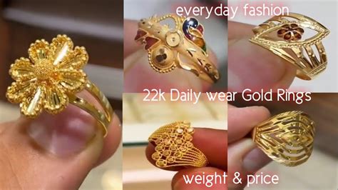 YouTube | Gold ring designs, Gold rings simple, Ring designs