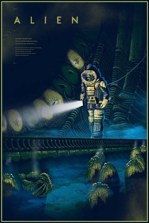 Alien | Alien 1979, Aliens movie, Alternative movie posters