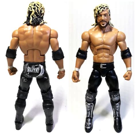 Mattel Elite Kenny Omega Custom Figure Njpw Roh WWE bullet club, Toys ...