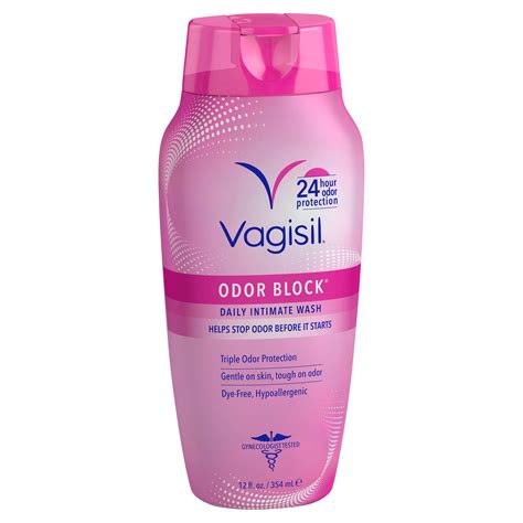 Vagisil Odor Block Daily Intimate Vaginal Feminine Wash, 12 oz., 1 Pack - Walmart.com