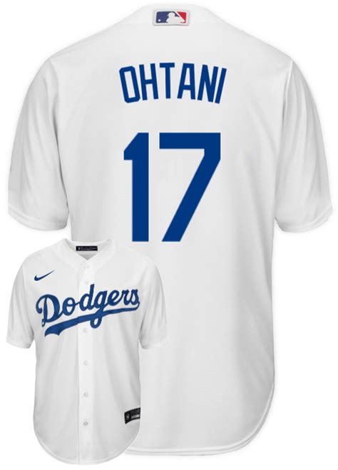 Shohei Ohtani Jersey - LA Dodgers Replica Adult Home Jersey