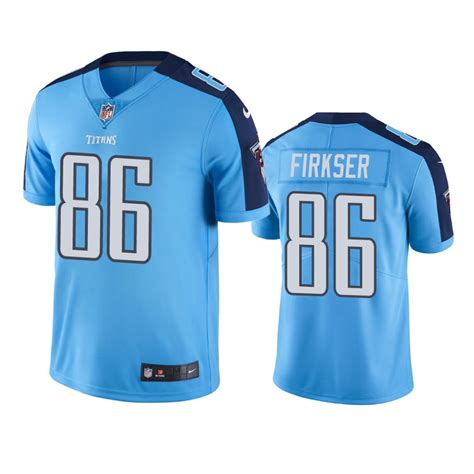 Tennessee Titans Anthony Firkser Light Blue Nike Color Rush Limited Jersey - Bluefink