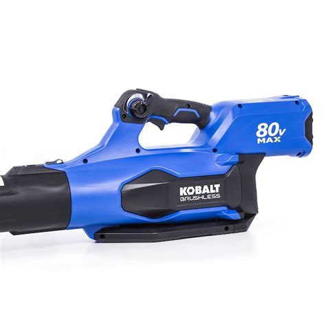 Kobalt 80-volt Max 630-CFM Brushless Handheld Cordless Electric Leaf Blower (Tool Only) in the ...