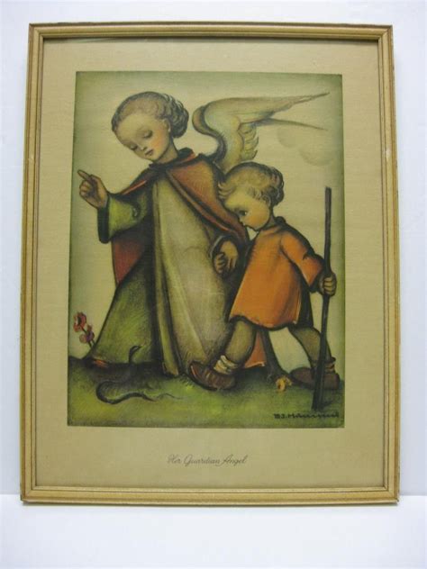 HUMMEL PRINTS 1940s (2) LARGE GUARDIAN ... | Art prints, Prints, Art