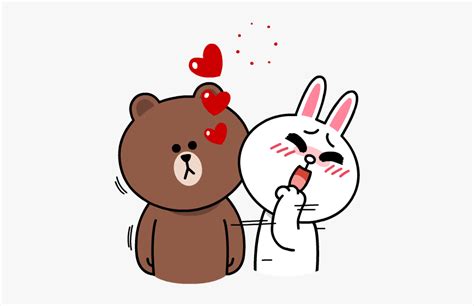 Line Friends Brown And Cony, HD Png Download , Transparent Png Image ...