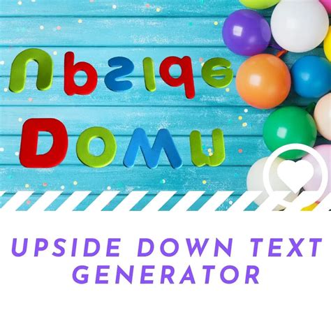 Upside Down Text