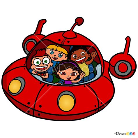 Download Little Einsteins In Rocket PNG Image with No Background - PNGkey.com