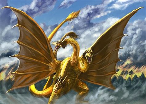 King Ghidorah Fan Art: King Ghidorah | Kaiju monsters, Movie monsters, Giant monster movies