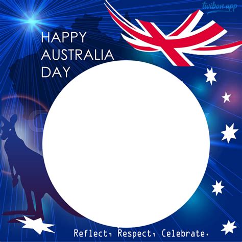 Happy Australia Day 2024 Greetings Twibbon Image