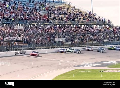 Newton, Iowa, USA. 17th May, 2015. Chris Buescher (60) wins the 3M 250 ...