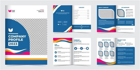 Creative Company Profile Template 21254417 Vector Art at Vecteezy