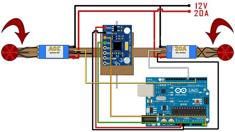 One axis flight controller PID arduino