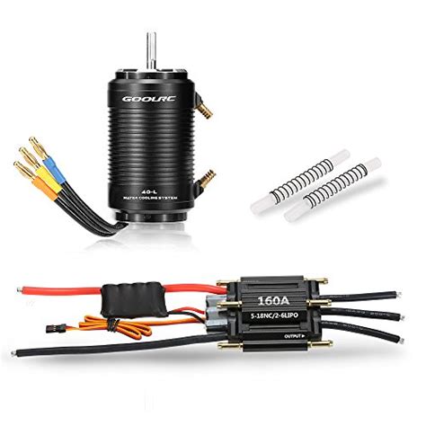 Buy GoolRC 160A Brushless ESC and 4092 1250KV Motor with 40-L Water ...