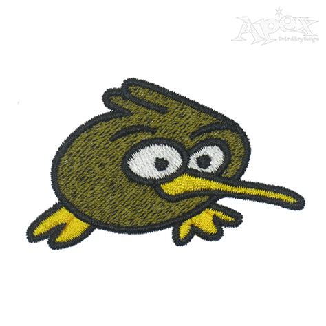 Kiwi Bird Embroidery Design | Apex Monogram Designs & Fonts