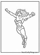 Wonder Woman Coloring Book Pages sketch template