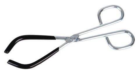 GRAINGER APPROVED Beaker Tongs, Brite Steel, 9-1/2" Overall Length, For Use With 50 to 1500mL ...