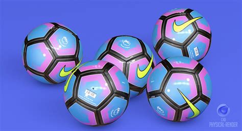 Nike Pitch Soccer Ball Premier League 3D Model $29 - .c4d .fbx .obj ...