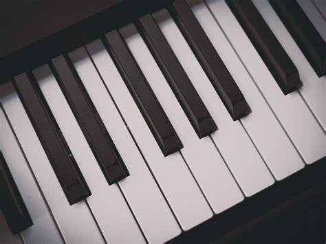 Black and white piano keys HD wallpaper | Wallpaper Flare