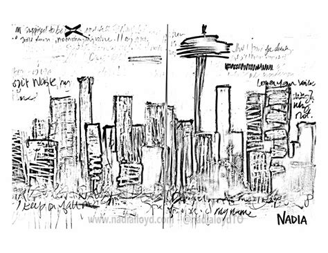 Toronto Skyline Drawing at PaintingValley.com | Explore collection of Toronto Skyline Drawing