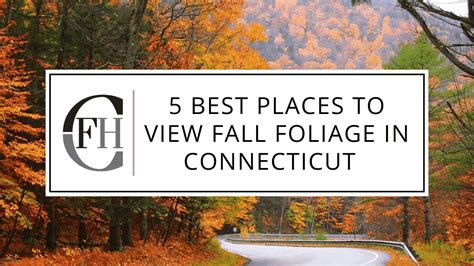 5 Best Places to View Fall Foliage in Connecticut - Connecticut Design ...