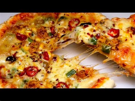 Chicken Pizza, Double Cheese Pizza By Recipes of the World - YouTube