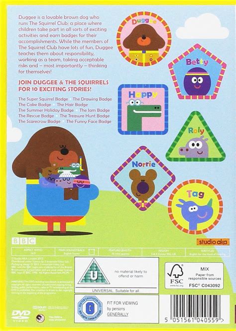 Hey Duggee - The Super Squirrel Badge | Juguetes y juegos, Dvd, Reino unido